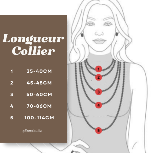 Collier Argent Croissant de Lune