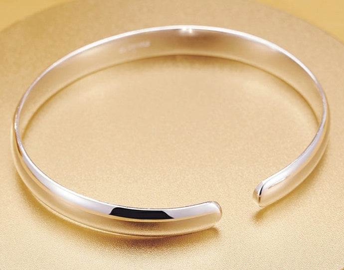 Bracelet Jonc Argent 925 Ouvert